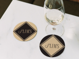 Starr Restaurants Slim’s Bal Harbour Coaster 